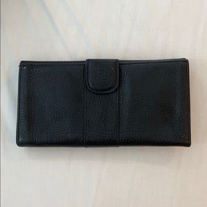Fendi Black Leather Wallet